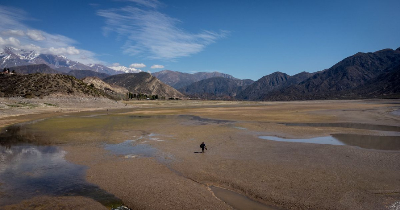imagen Sequía severa: la reserva del dique Potrerillos es la más baja de su historia