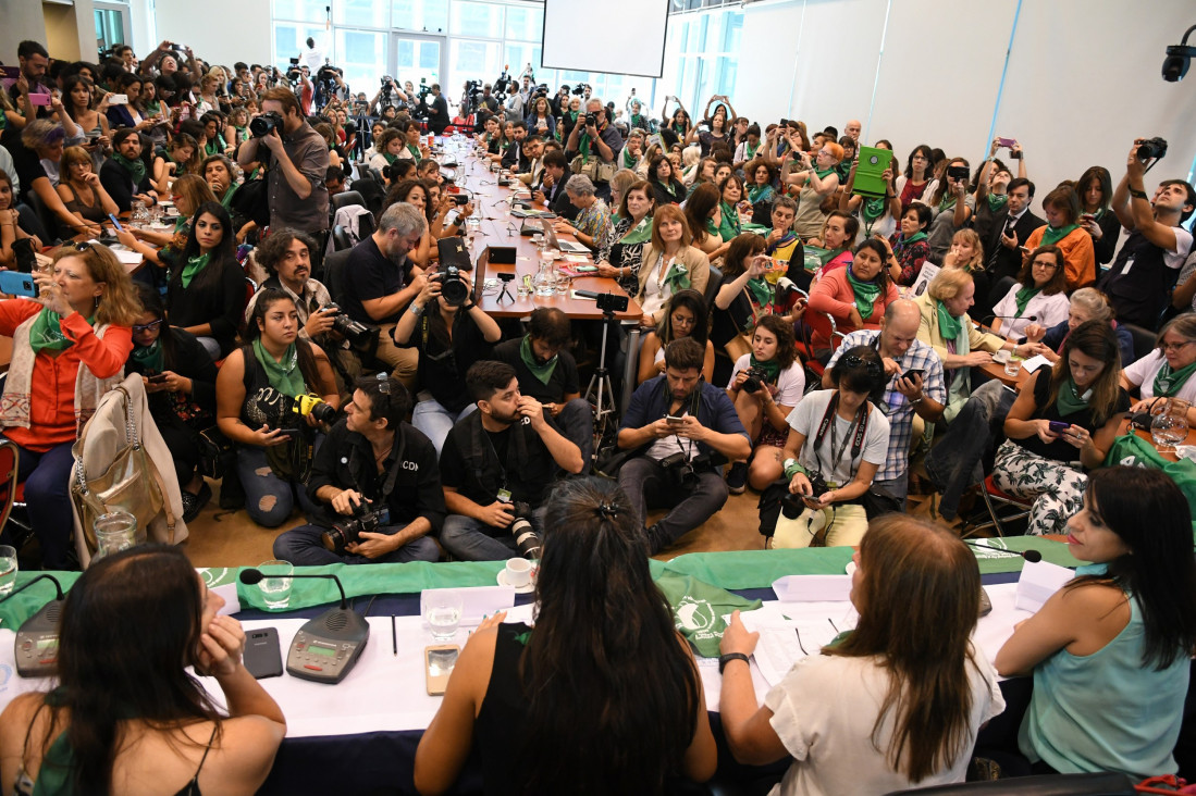 imagen Presentaron el proyecto para legalizar el aborto