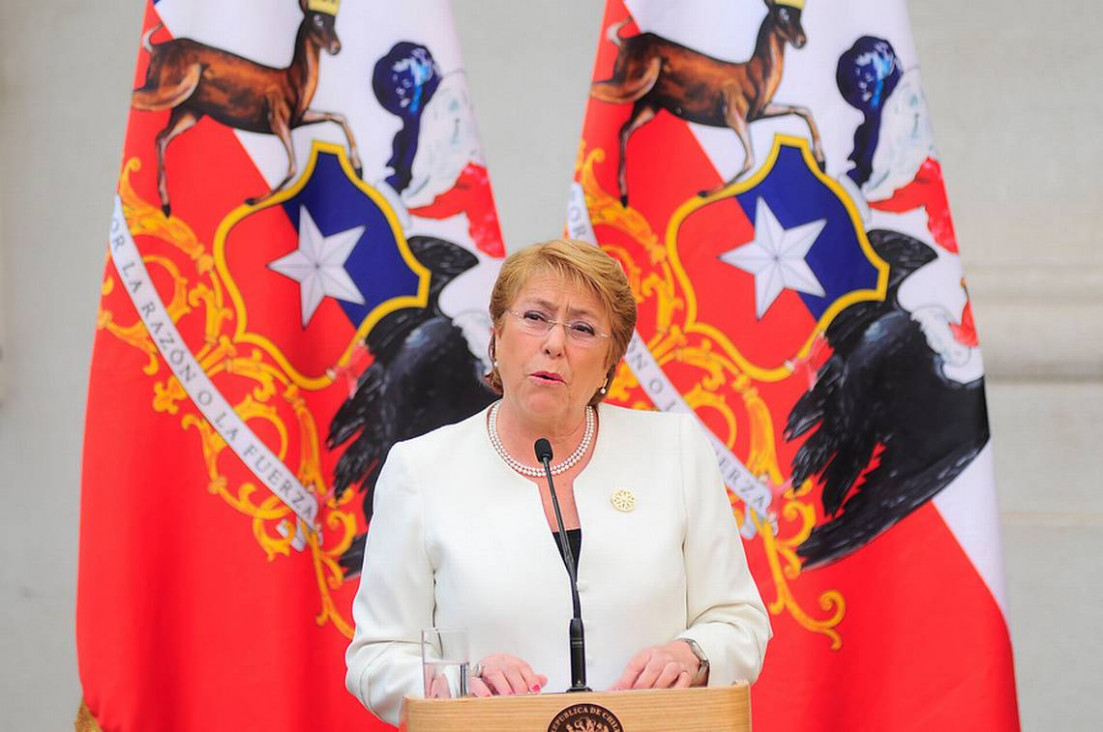 imagen Bachelet se siente "optimista" para afrontar su último año de mandato