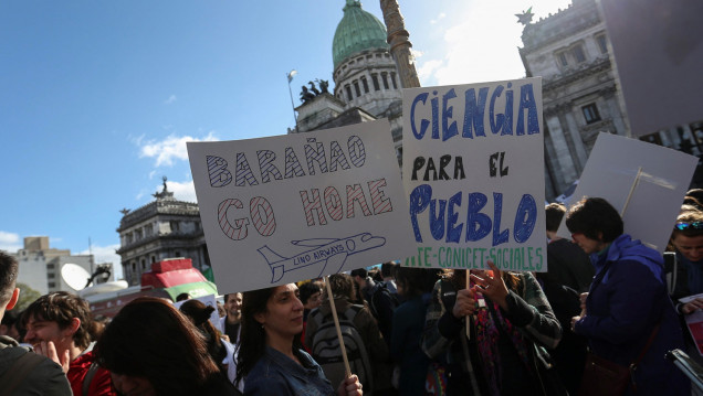 imagen Ante los despidos, investigadores tomaron el Ministerio de Ciencia