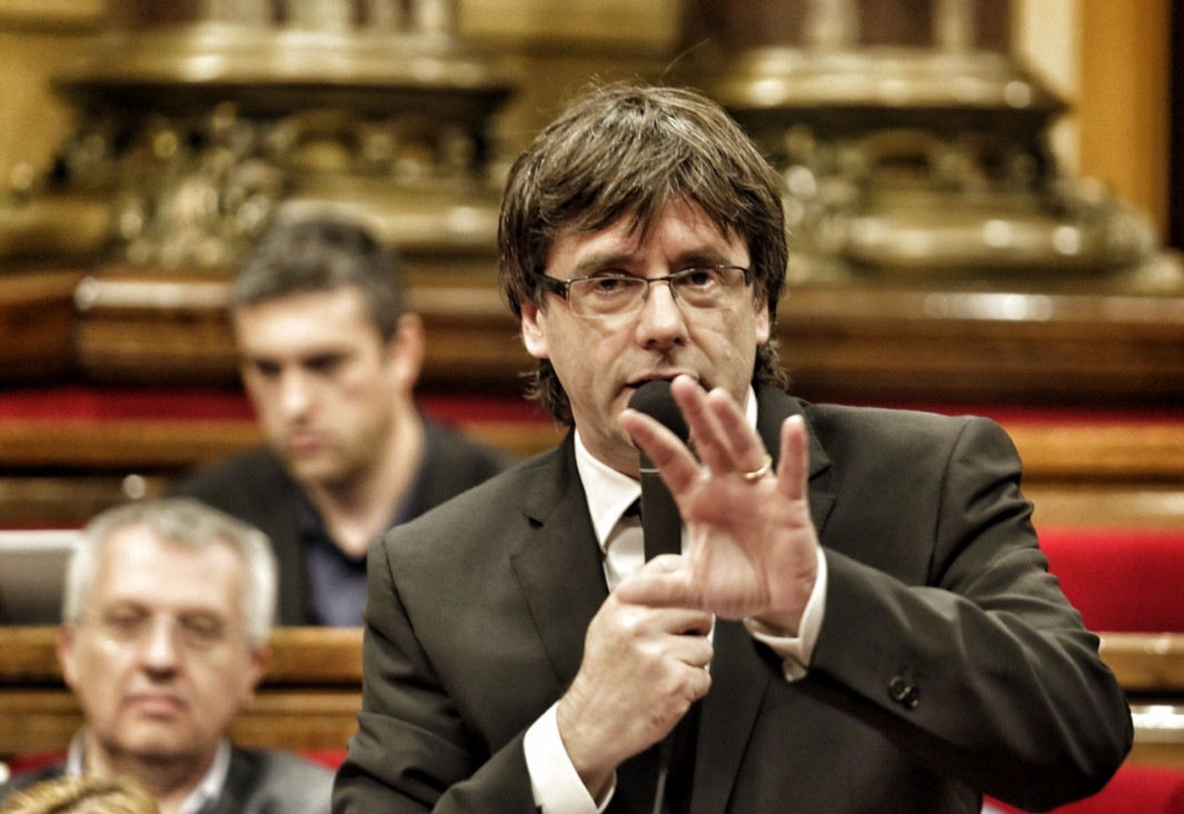 imagen El Parlamento de Cataluña podría declarar este jueves su independencia
