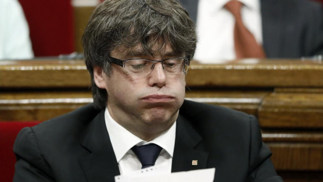 imagen Ordenaron la detención inmediata de Puigdemont