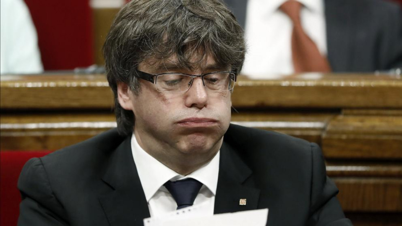 imagen Ordenaron la detención inmediata de Puigdemont