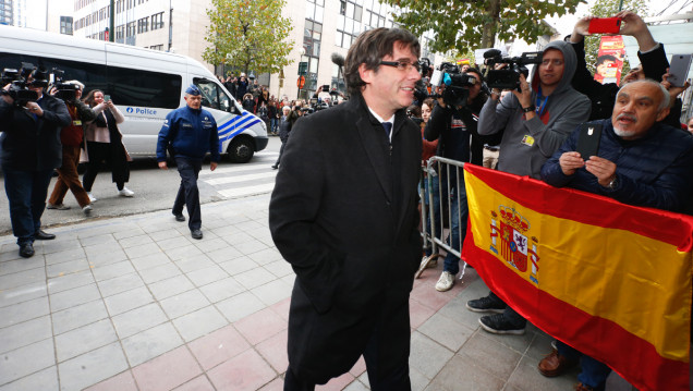 imagen Puigdemont quiere hacer campaña en Cataluña