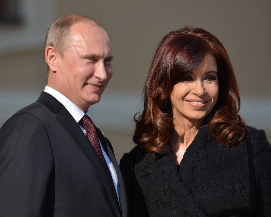 imagen Cristina está reunida con Putín en el cierre de su visita oficial a Rusia