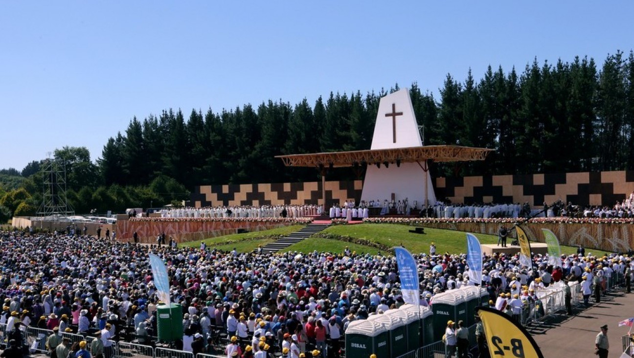 imagen El Papa a los mapuches: "No hay reconocimiento con violencia" 