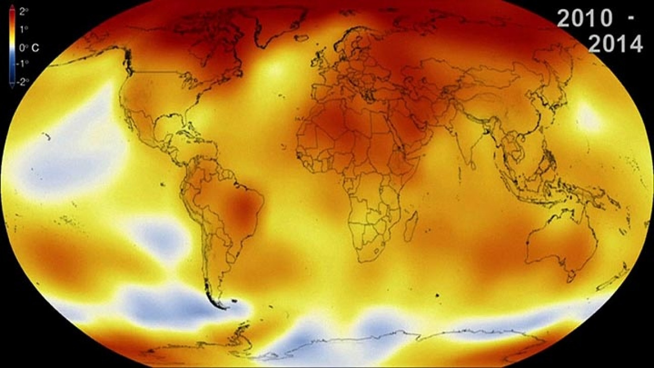 imagen Estudian instalar una "media sombra" en la atmósfera para enfriar la Tierra