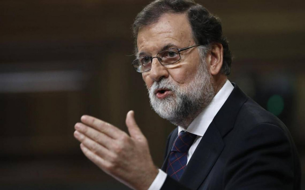 imagen Rajoy exige a Puigdemont que aclare si declaró la independencia