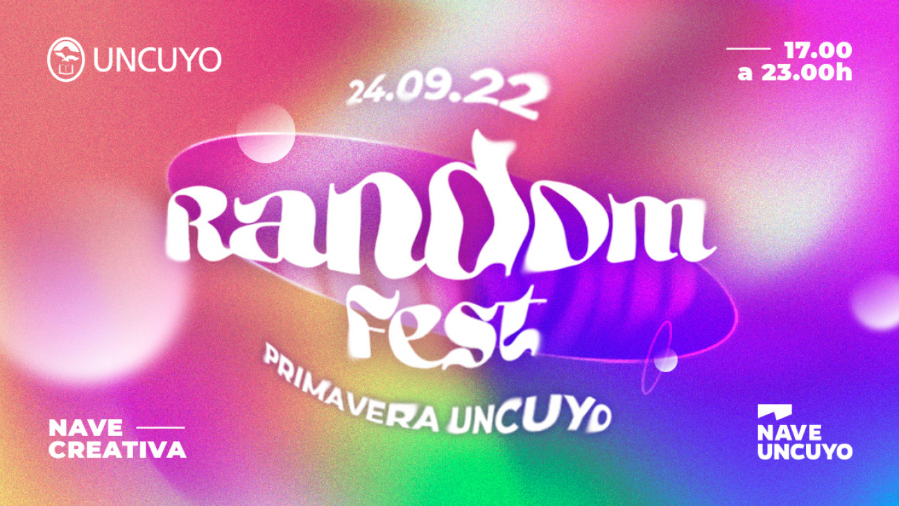 imagen Se viene el Random Fest para celebrar con las y los estudiantes de la UNCUYO