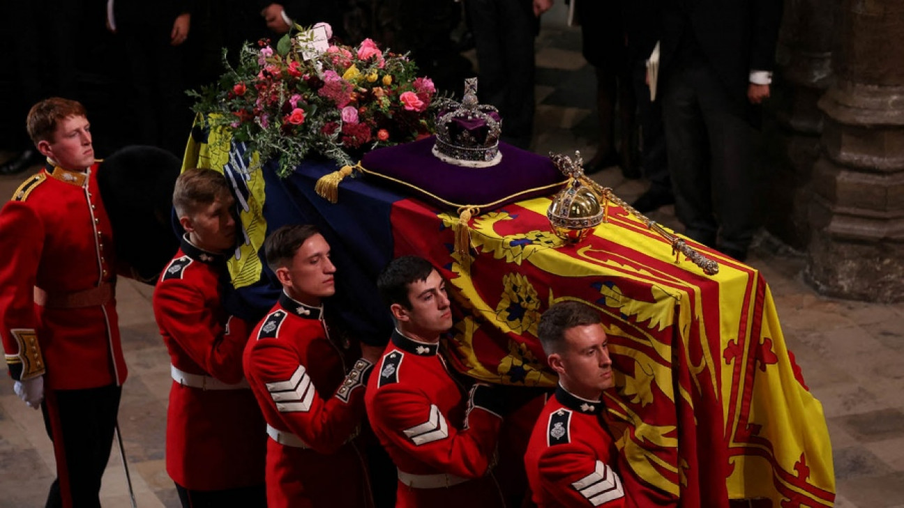 imagen Con la presencia de decenas de autoridades mundiales, finalizó el funeral de la Reina Isabel II