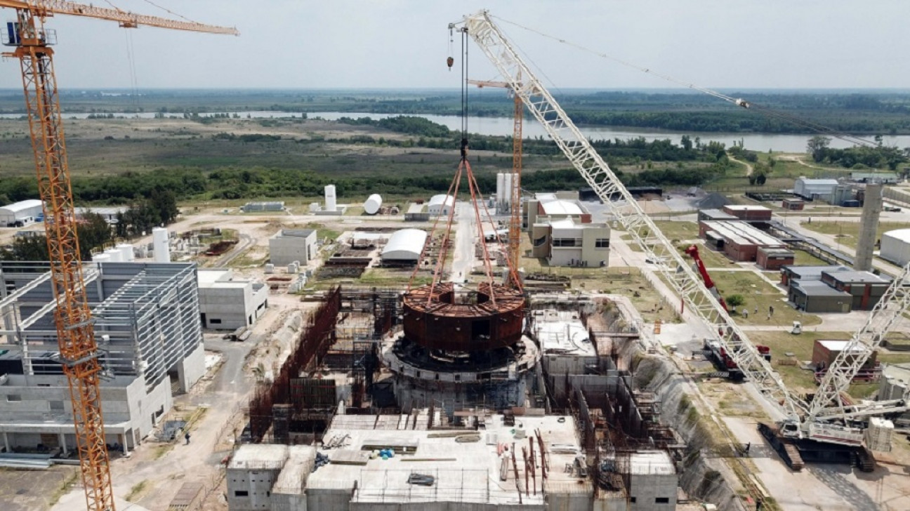 imagen Argentina desarrolla su primer reactor nuclear de potencia, diseñado y construido en el país