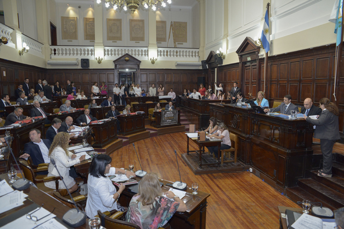 imagen El item Aula se instaló en la Legislatura