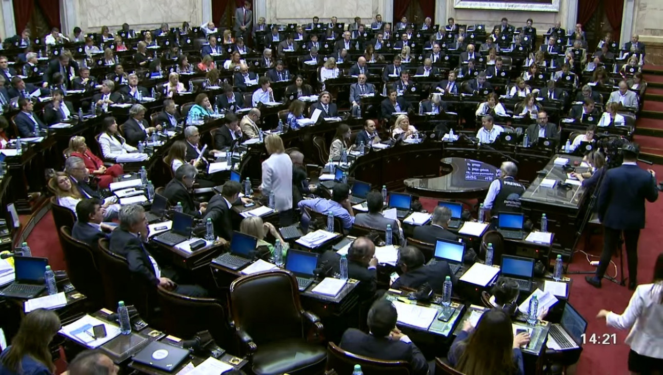 imagen Cuarto intermedio hasta la tarde para el debate en particular