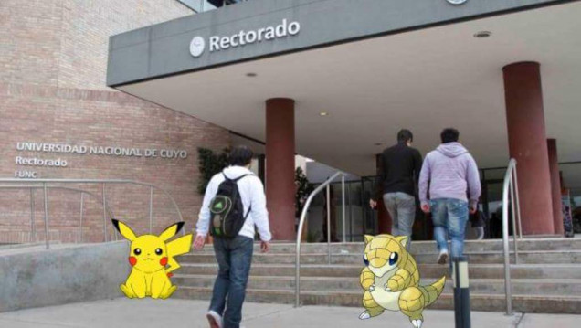 imagen Realidad "ampliada": un Gimnasio Pokémon en la UNCUYO