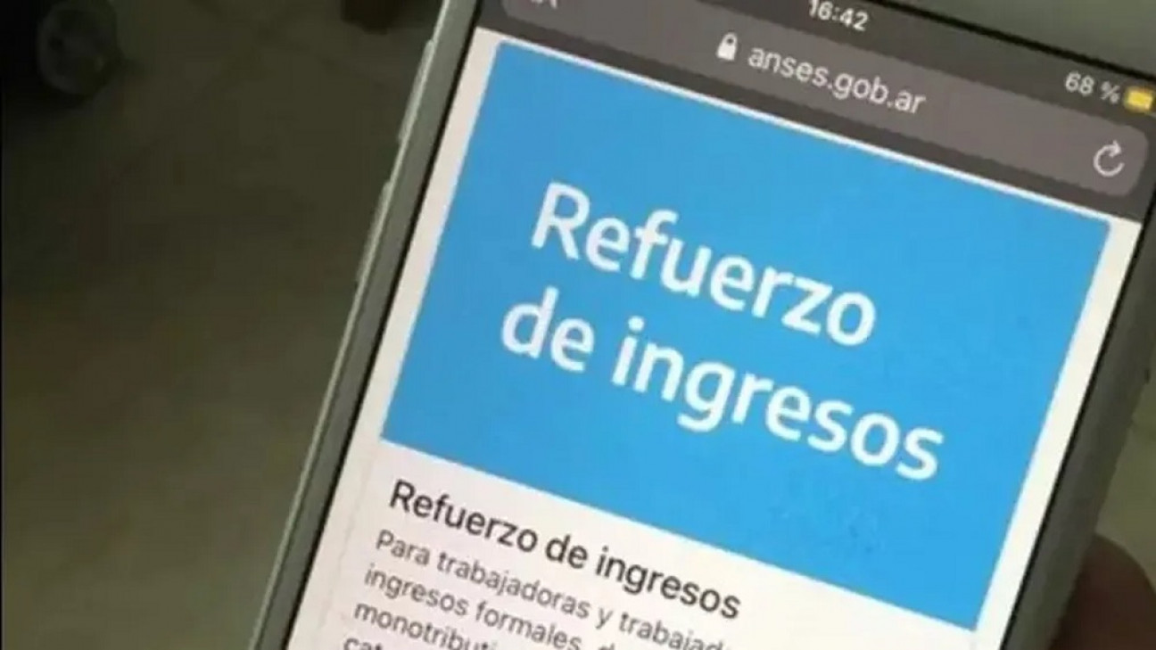 imagen Refuerzo de ingresos: ya podés consultar si te corresponde cobrar el bono