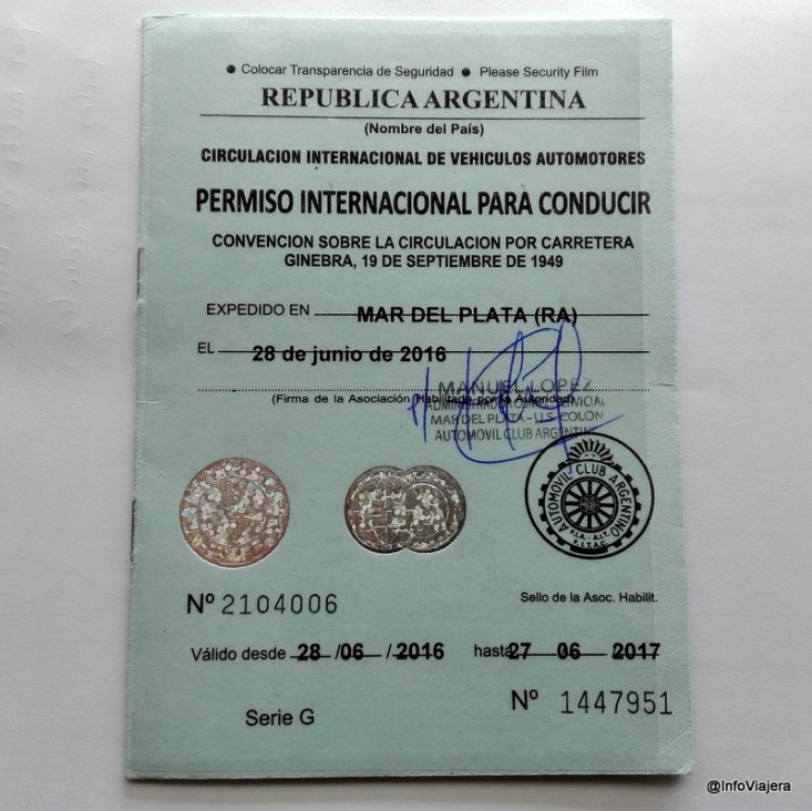 imagen Cobran $625 por el Carnet Internacional de Conducir