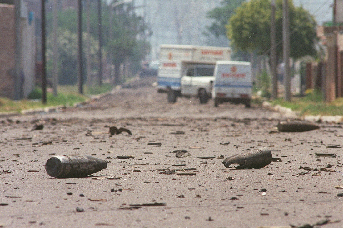 imagen Se cumplen 20 años de la explosión de la Fábrica Militar de Río Tercero