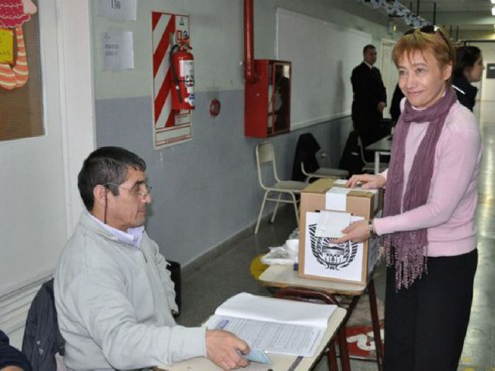 imagen Ríos fue reelecta en Tierra del Fuego