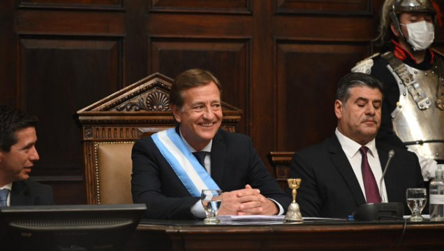 imagen Suarez y su tercer discurso ante la Asamblea Legislativa