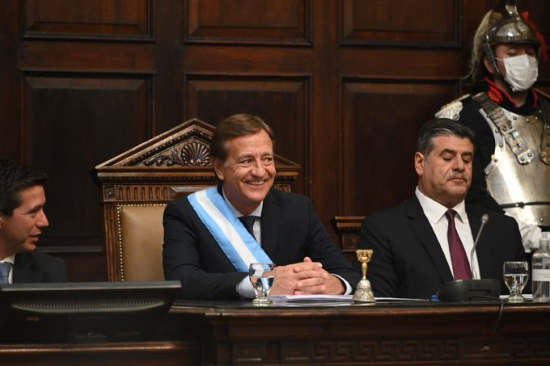 imagen Suarez y su tercer discurso ante la Asamblea Legislativa