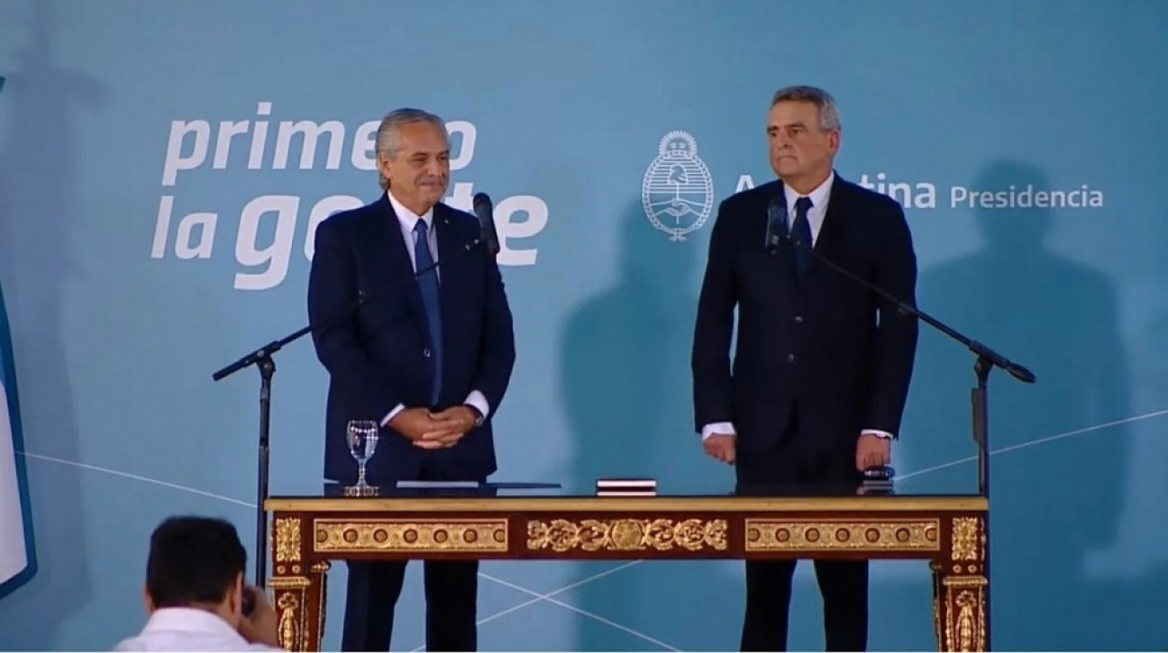 imagen Juró Agustín Rossi y es el nuevo jefe de Gabinete