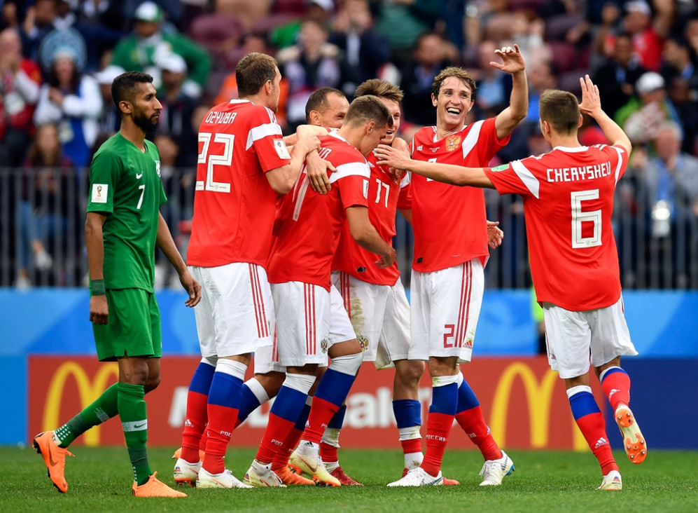 imagen El arranque del Mundial fue una fiesta para Rusia 