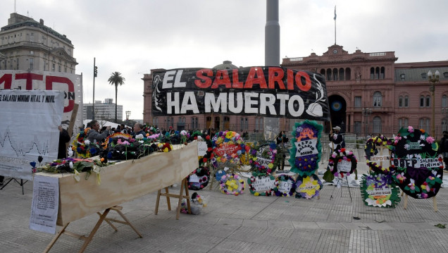 imagen El Consejo del Salario decidió llevar el mínimo, vital y móvil a 57.900 pesos