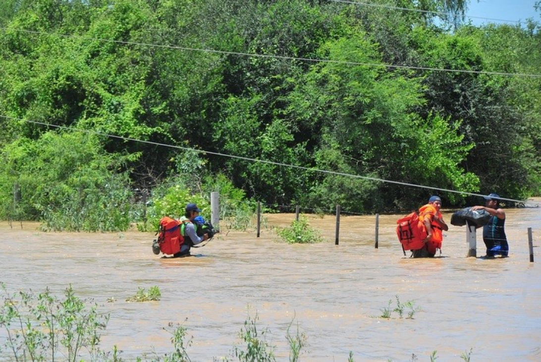 imagen Miles de evacuados en Salta tras las inundaciones por la crecida del río Pilcomayo