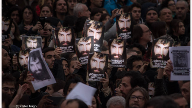 imagen La familia de Maldonado pide respeto