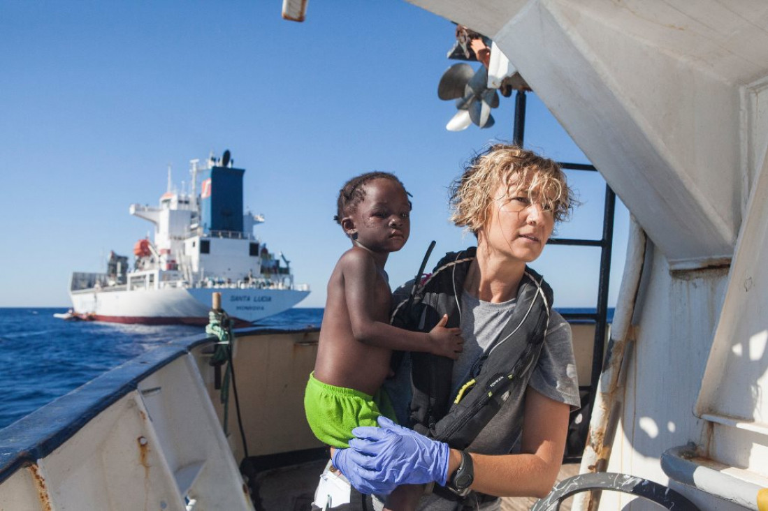 imagen Sara Traoré, la niña huérfana rescatada del Mediterráneo
