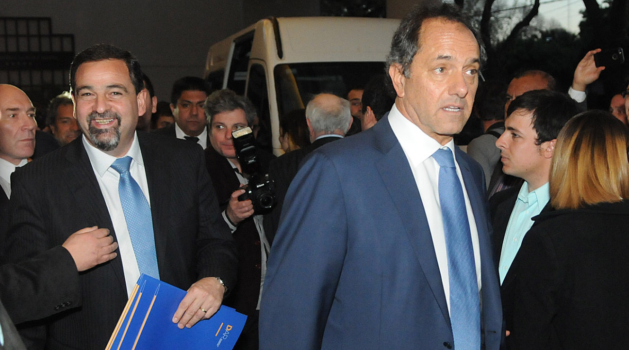 imagen Scioli llega a Mendoza para apoyar a Ciurca y al FpV