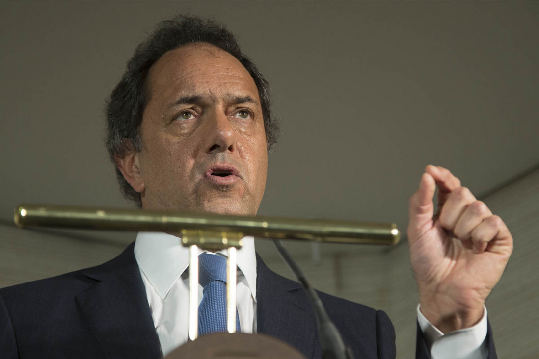 imagen Voces tras la negativa de Scioli al debate