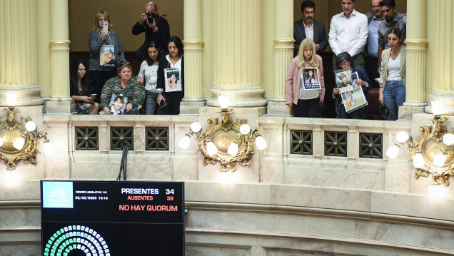 imagen Fracasó la primera sesión del año en el Senado de la Nación 