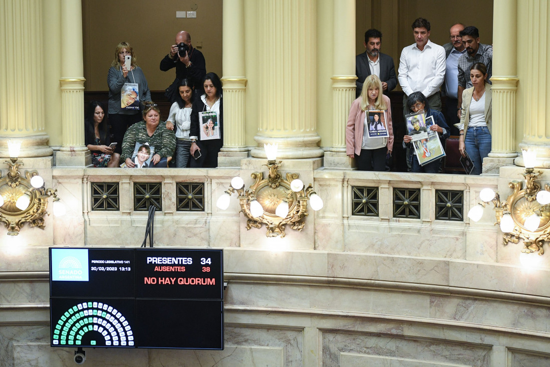 imagen Fracasó la primera sesión del año en el Senado de la Nación 