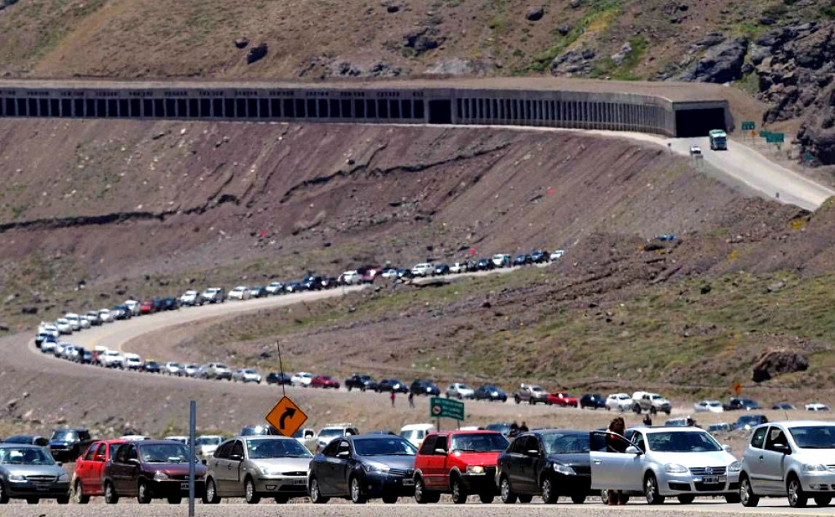 imagen Semana Santa: el cruce a Chile ya está complicado