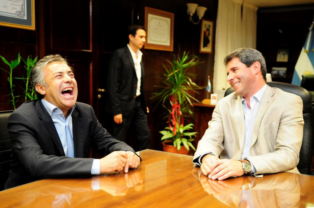imagen Cornejo vendió la política vínica en San Juan