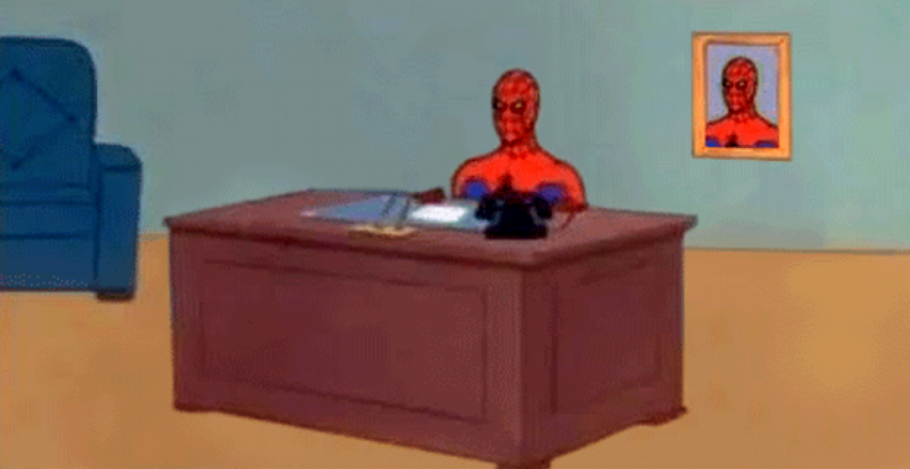 imagen Tragarse la del hombre araña doblada