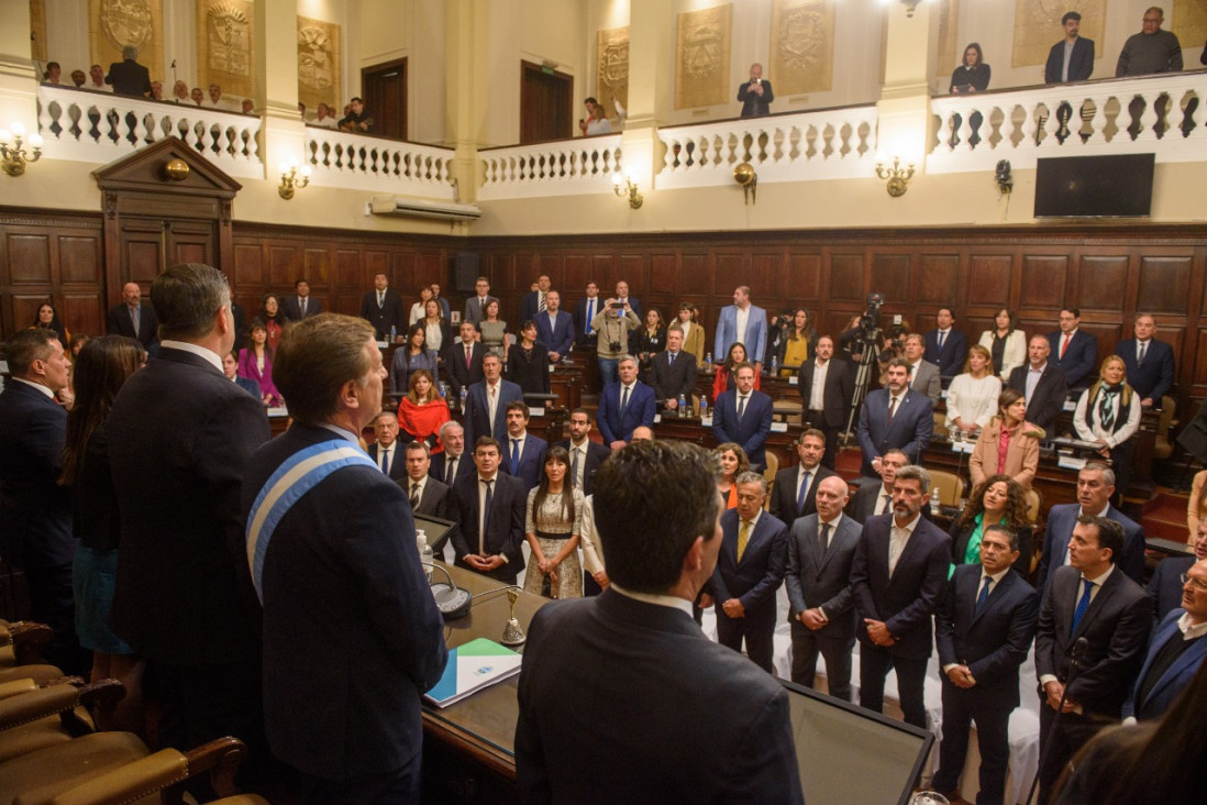 imagen Suarez, ante la Asamblea Legislativa: repaso de gestión y nuevo pedido para la reforma institucional