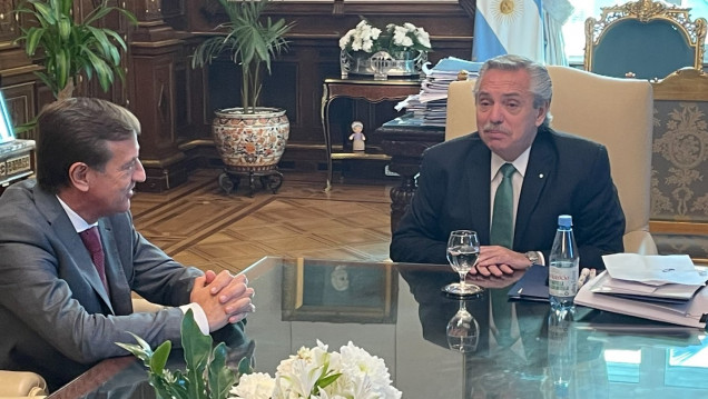 imagen Suarez le pidió celeridad al Presidente para disponer de los fondos de Portezuelo