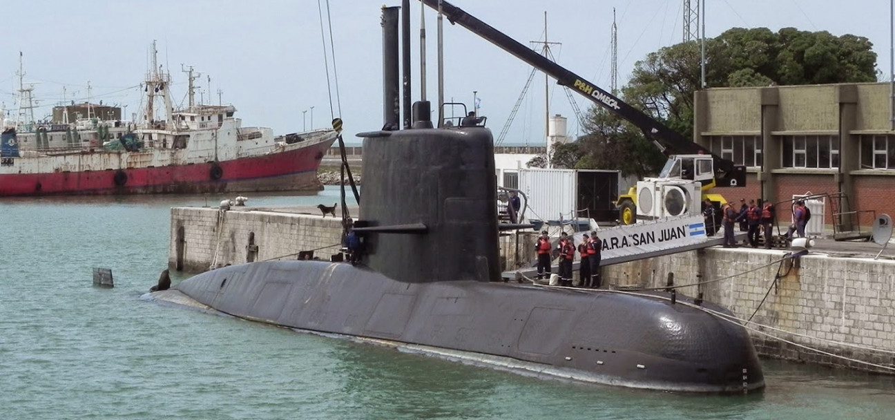 imagen Sin rastros del ARA San Juan