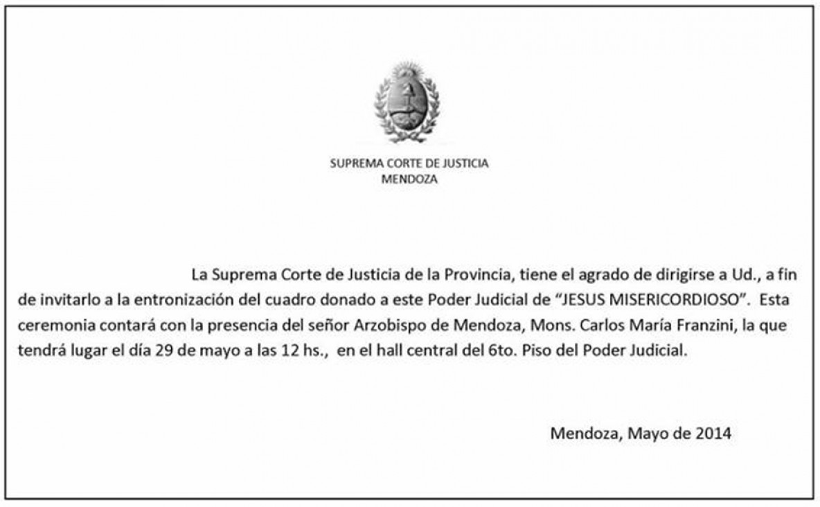 imagen Opinión: la parcialidad religiosa de la Corte de Mendoza