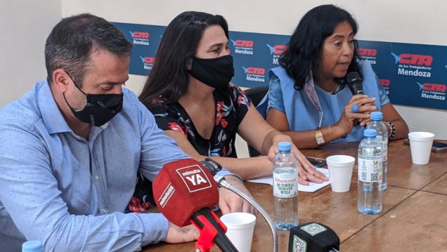 imagen Por primera vez en la era Cornejo, hubo acuerdo paritario con el SUTE