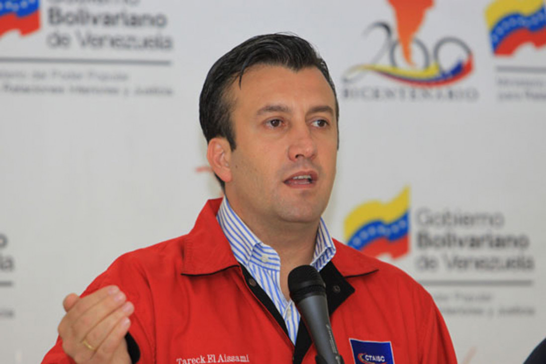 imagen Maduro volvió a cambiar el gabinete y designó a El Aissami como vicepresidente