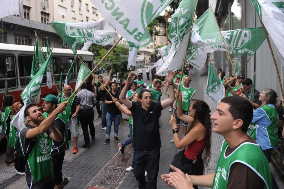 imagen ATE convocó al primer paro nacional a Macri