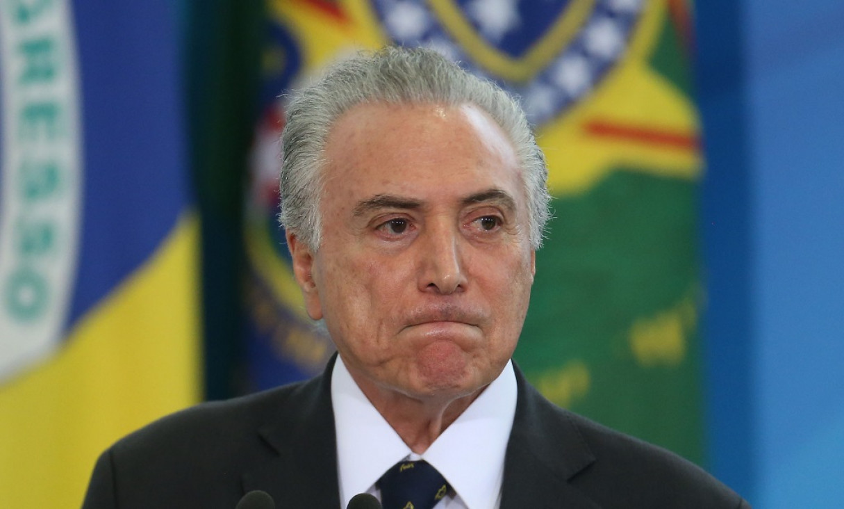 imagen Escándalo en Brasil: el presidente Temer, acusado de avalar sobornos