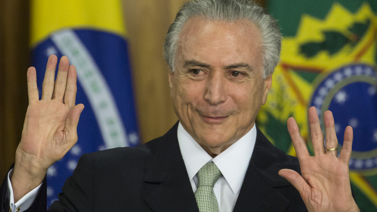 imagen Piden investigar a Temer como jefe de una asociación ilícita