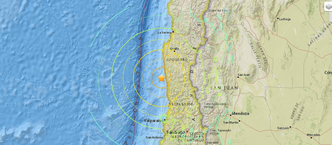 imagen Terremoto en Chile se sintió en Mendoza
