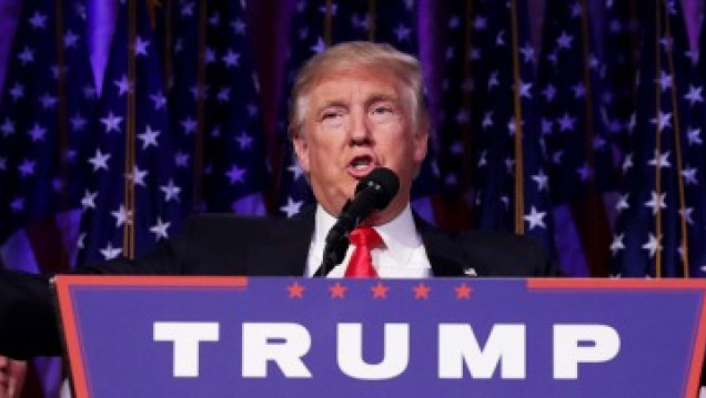 imagen Llegó la hora de Trump