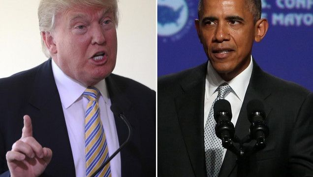 imagen Trump acusó a Obama de fundar la organización yihadista Estado Islámico