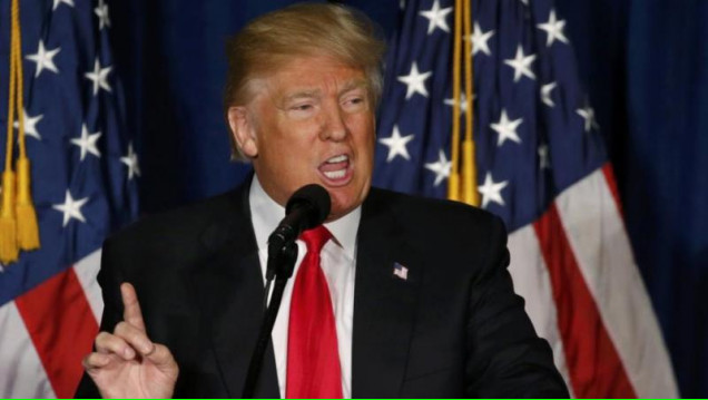 imagen "Primero América", la política exterior según Trump